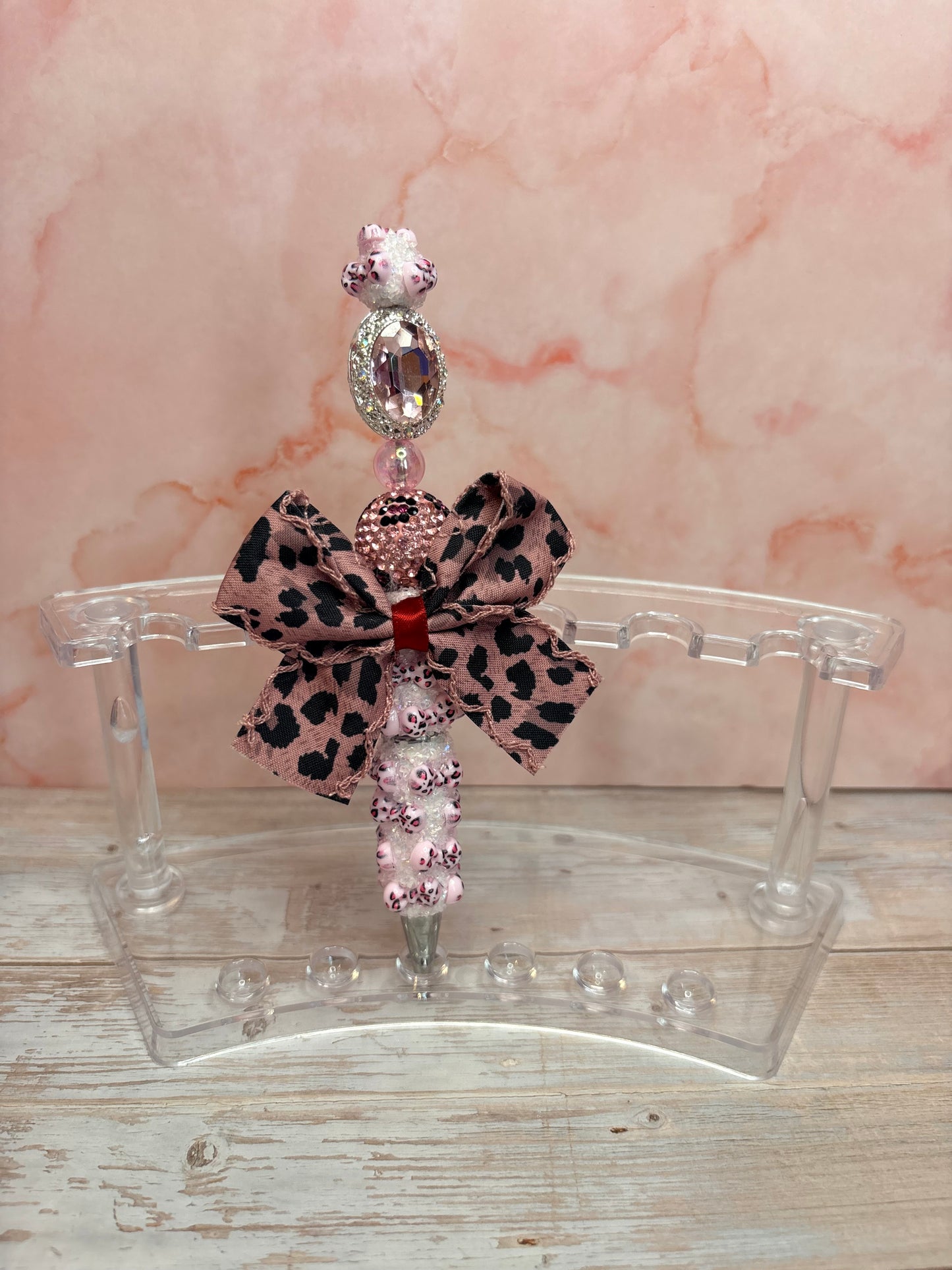 Rhinestone / Acrylic Bow Pens