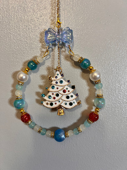 Christmas Beaded Wall Hanger