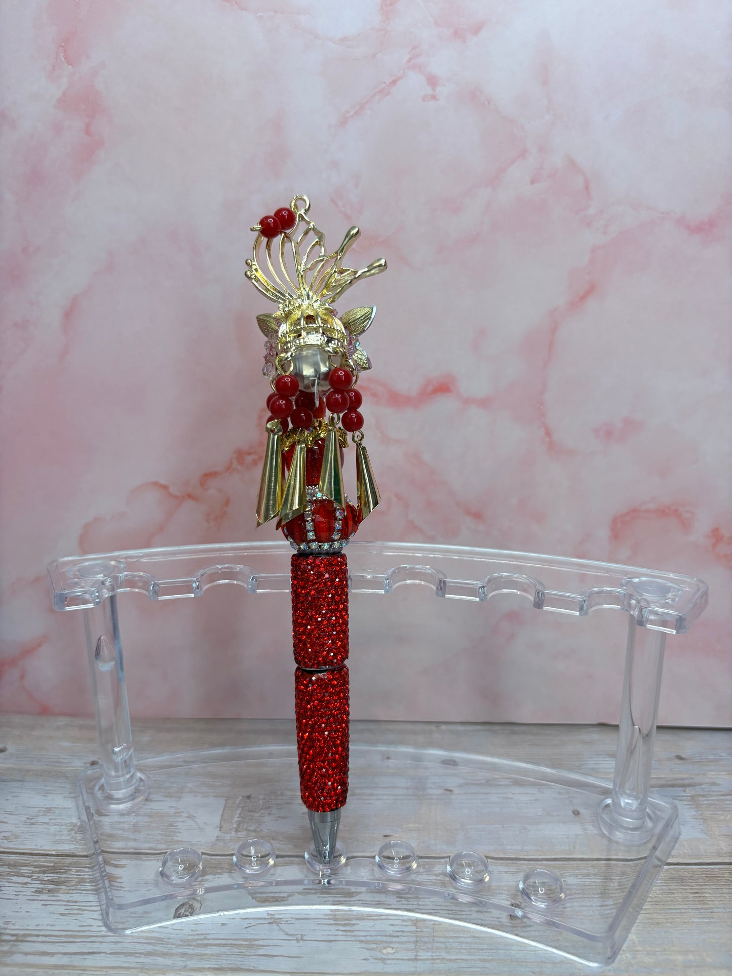 Rhinestone Pens Medium Bling