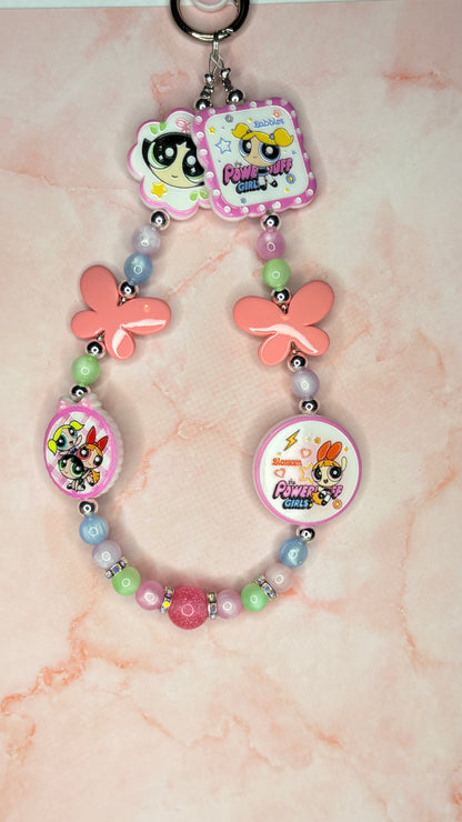 Luxe Crystal & Character Beaded Bag Charms & Keychains