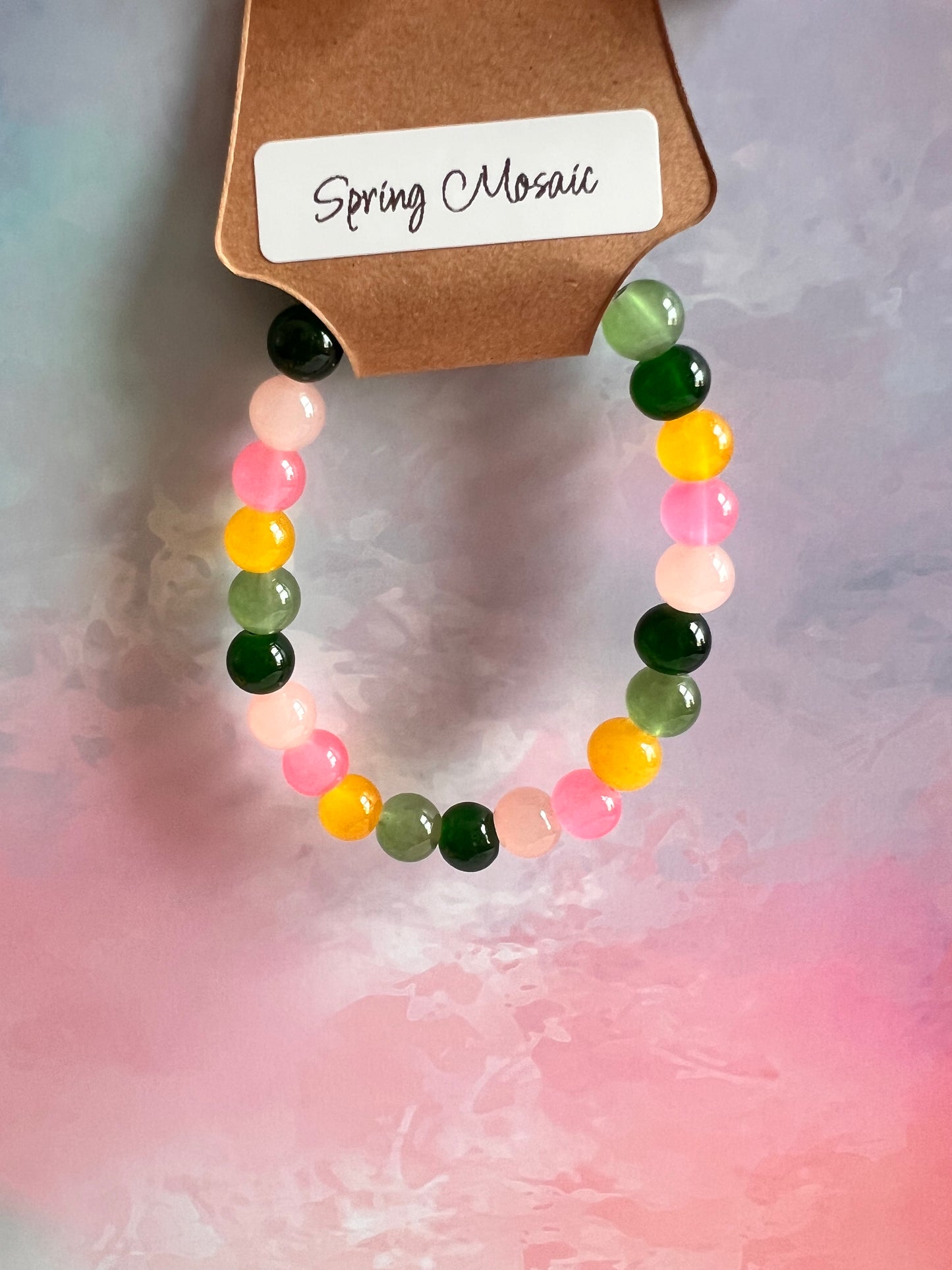 Elastic Beaded Bracelets