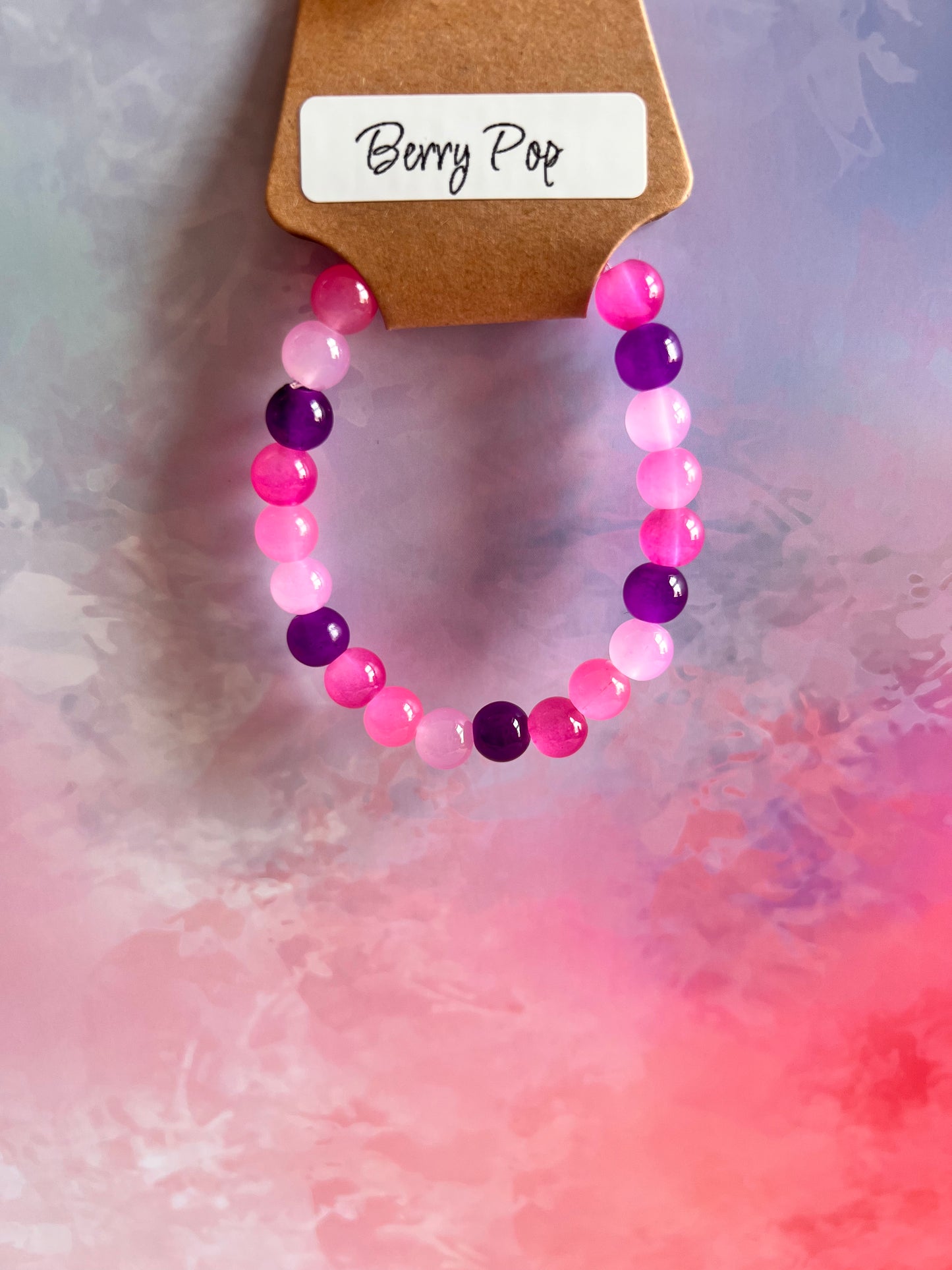 Elastic Beaded Bracelets