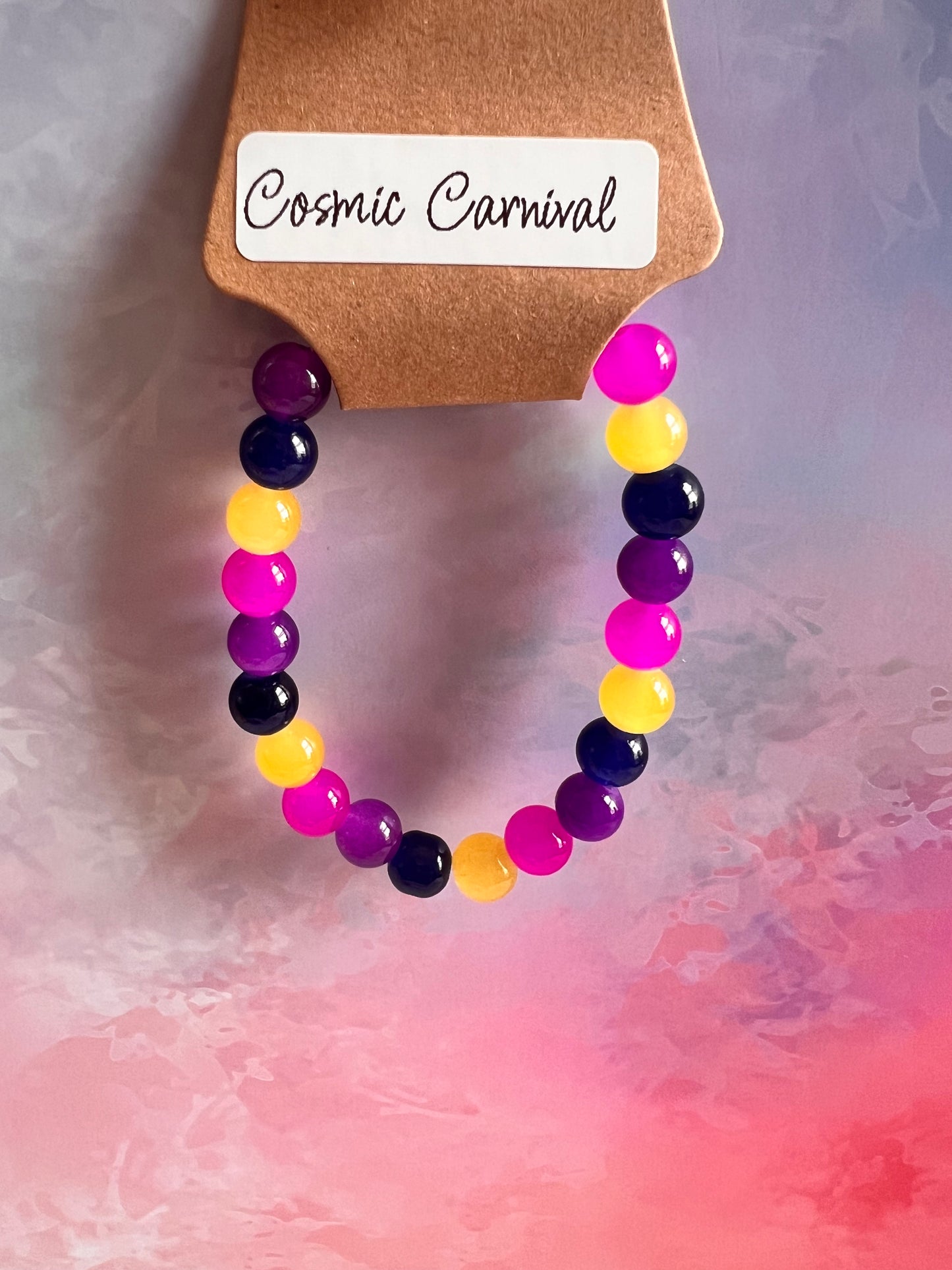 Elastic Beaded Bracelets