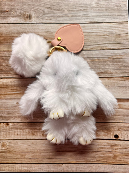 Plush Bunny Bag Charm