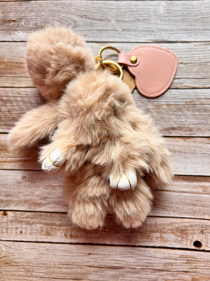 Plush Bunny Bag Charm