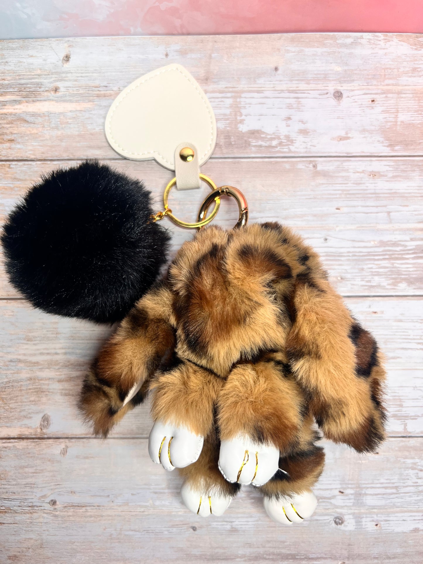 Plush Bunny Bag Charm