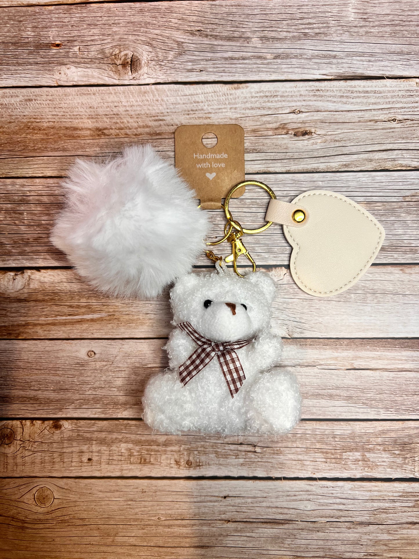 Cute Mini Bear Bag Charm